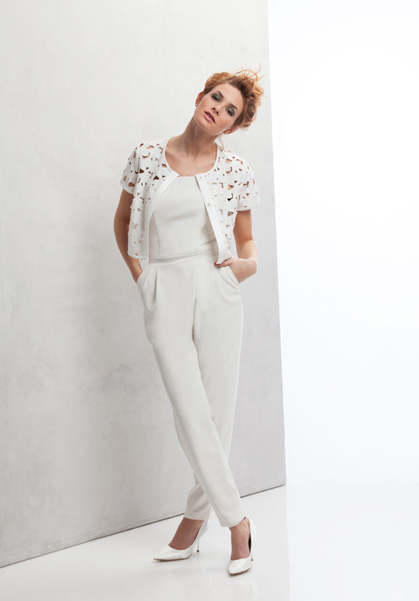 Tina Weise Braut Hosenanzug